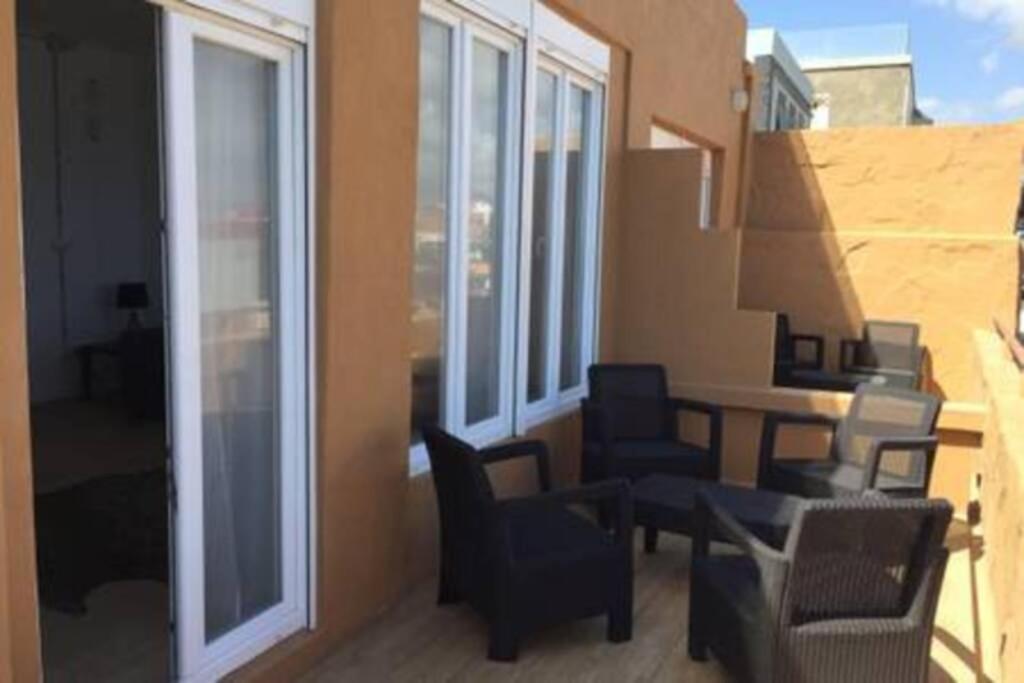 Big, Large Cozy Apartment With Sea View Ask For Additional Bedroom As An Extra Option Telde Esterno foto